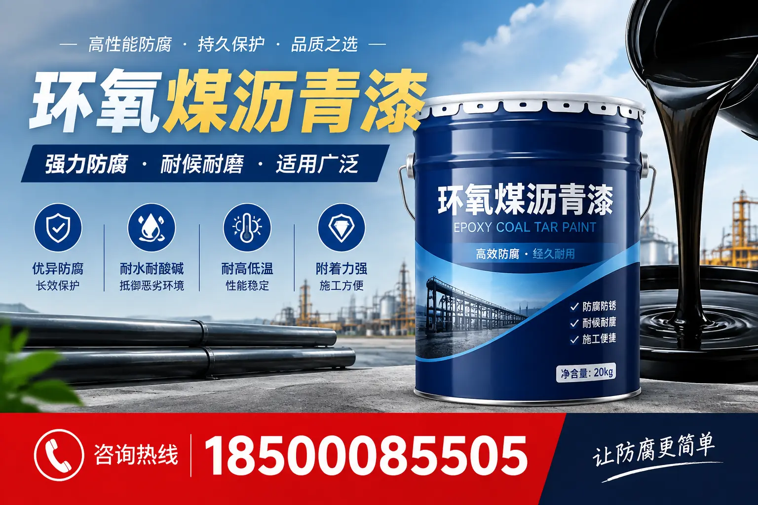 环氧煤沥青漆在不同气候条件下的表现分析,徐州适用性