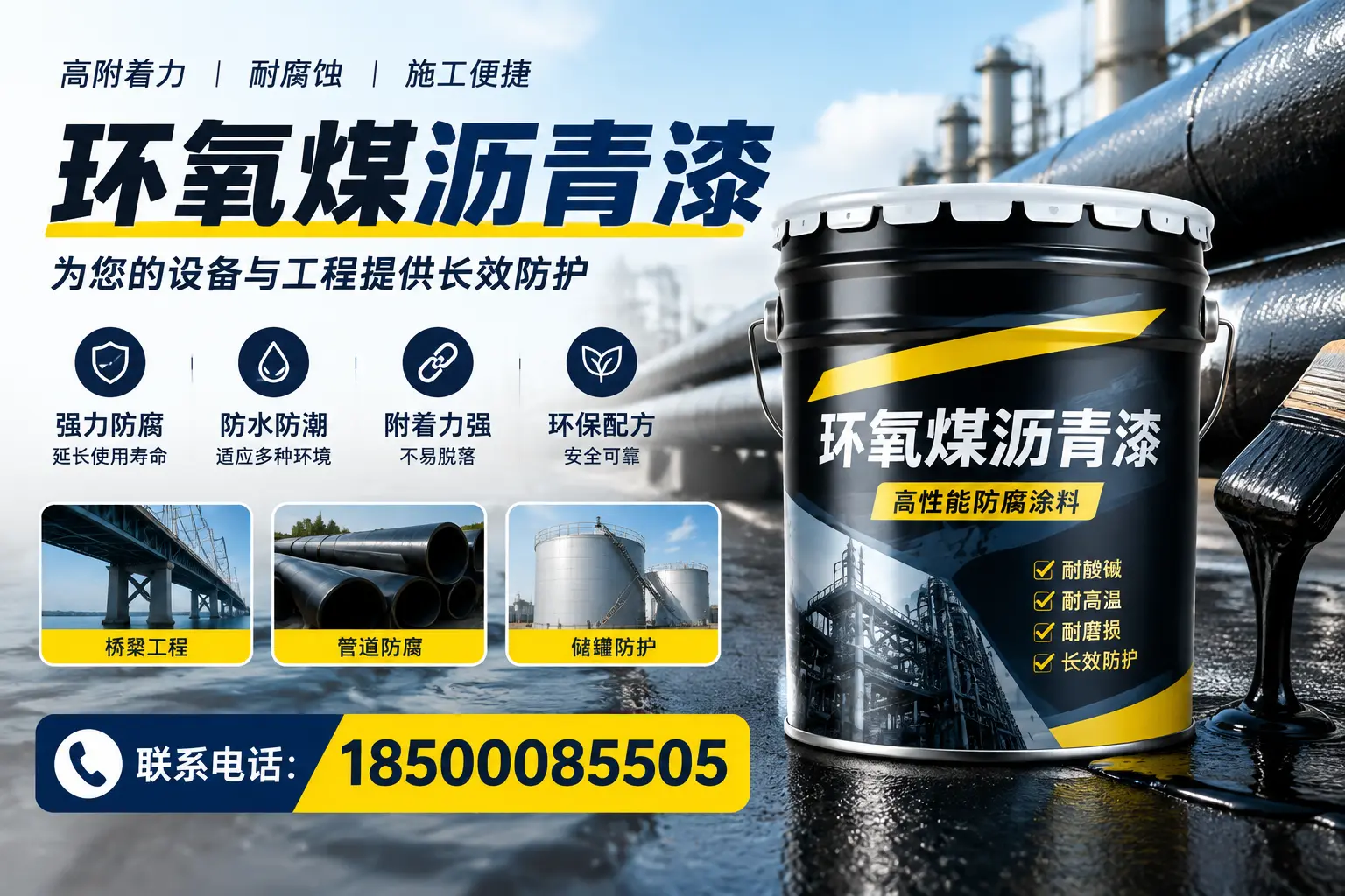 环氧煤沥青漆与其他涂料的对比分析,助力徐州企业决策